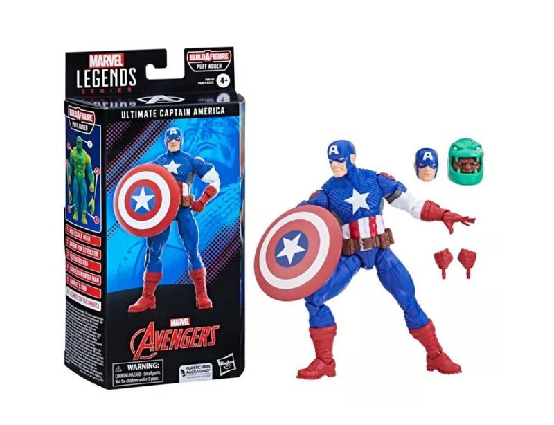 Boneco Capitão América Ultimate Marvel Legends F6616 Hasbro - Bonecos ...