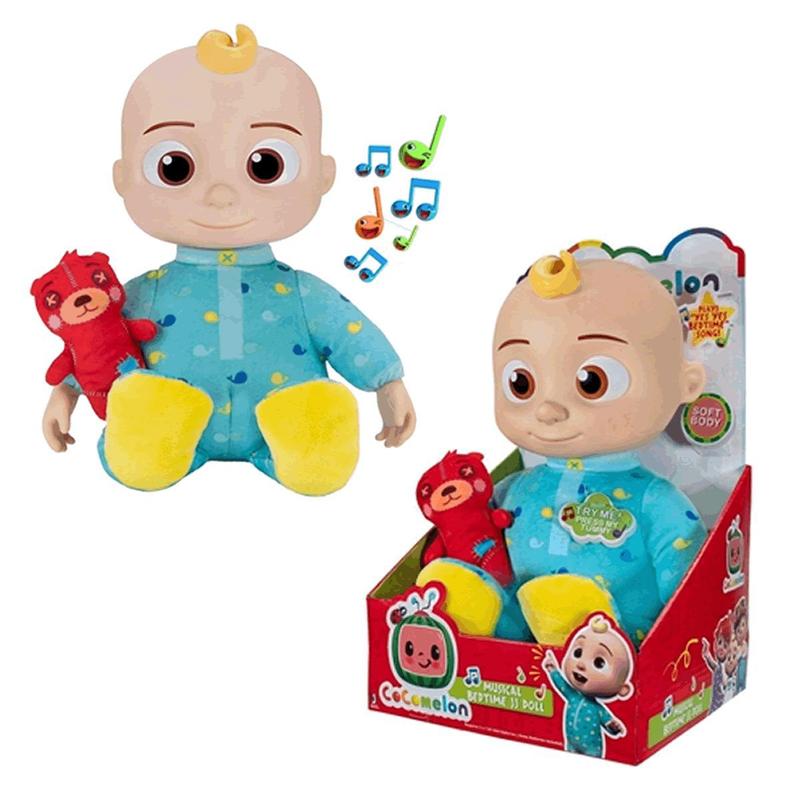 Boneco CoComelon Musical BedTime JJ Doll Candide 3307 - Bonecos ...