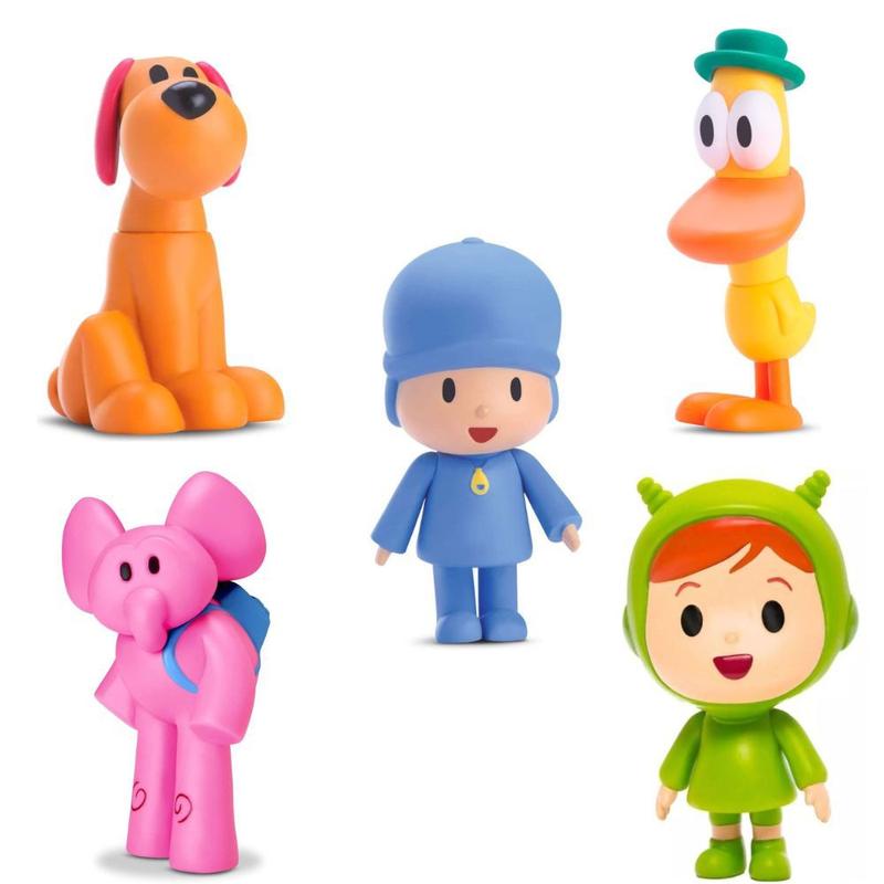 Boneco Da Turma Do Pocoyo De Vinil Pocoyo Nina Pato Loula Elly ...