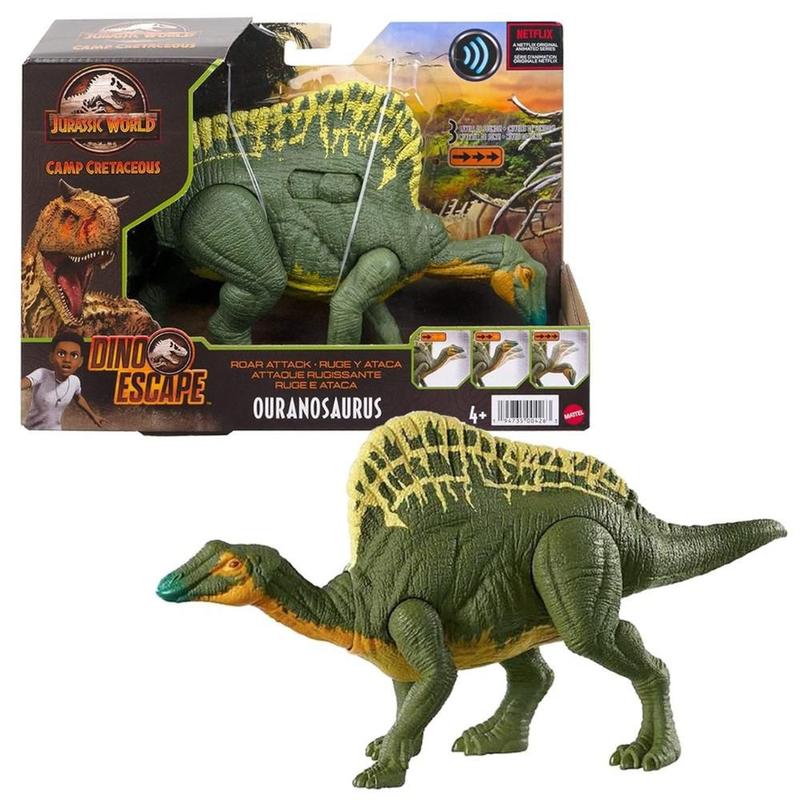 Boneco Dinossauro Ouranosaurus Com Som Original Mattel HBX38 - Hasbro ...