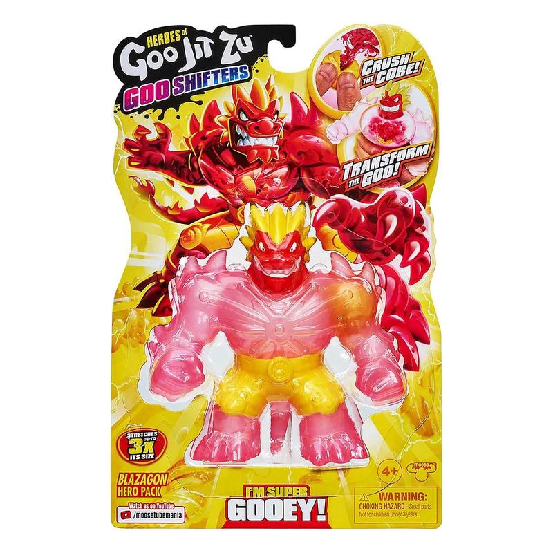 Boneco Elástico Heroes of Goo Jit Zu - 12 cm - Moose - Bonecos ...