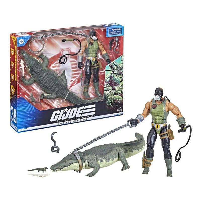 G.I. Joe Classified Series Croc Master and Fiona Action Figure Set 2022 Hasbro - We-R-Toys G.I. Joe Classified Series Croc Master and Fiona Action Figure Set 2022 Hasbro - We-R-Toys