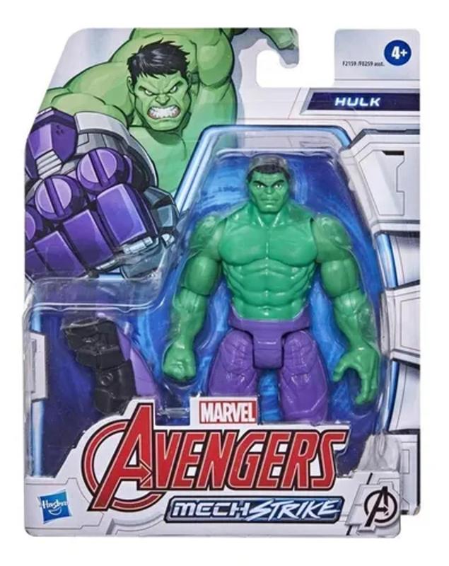 Figura de Acción Marvel Mech Strike Hasbro Hulk 11 cm con armas