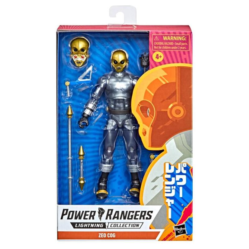 Boneco Power Rangers Zeo Cog, Lightning Collection, 15cm, Hasbro ...