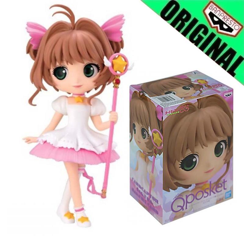 Banpresto Sakura Sakura Kinomoto, Statuetta Q Posket 14 Cm, Ver.A