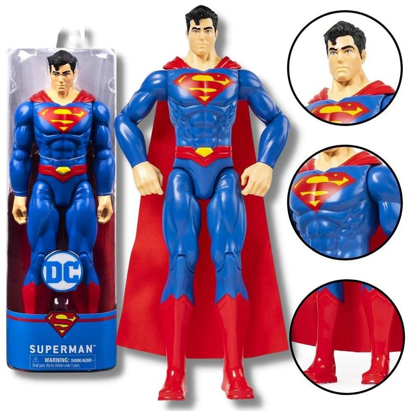 Boneco Superman Clássico 30 cm - Figura DC Comics - Sunny - Spin Master ...