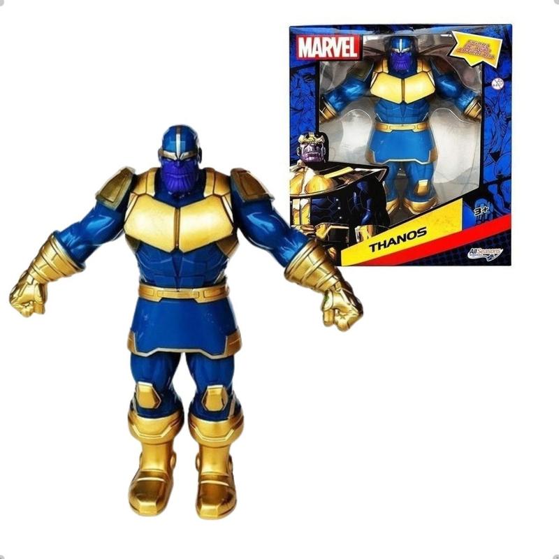 Boneco Thanos 22cm Articulado Brinquedo Marvel Vingadores - Allseasons ...
