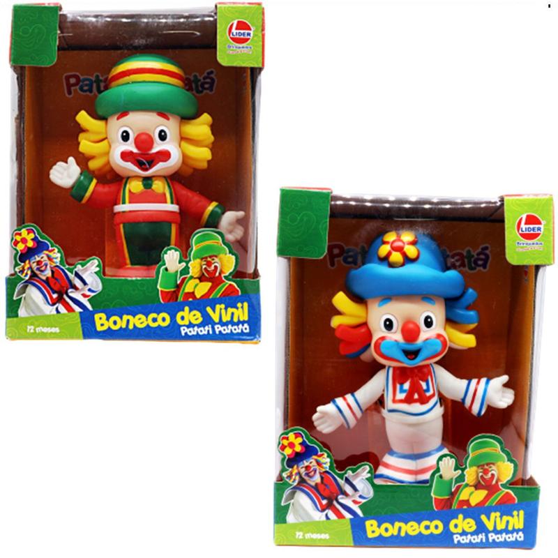 Bonecos Patati e Patatá de Vinil Lider - Lider Brinquedos - Bonecos ...