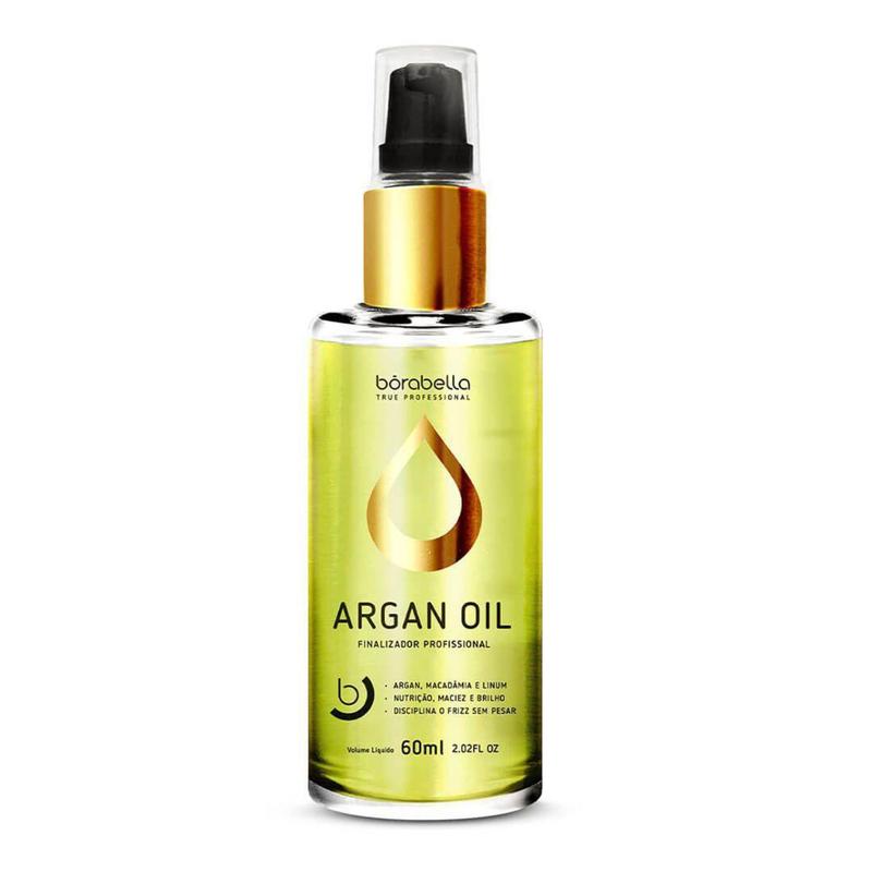 Borabella Óleo de Argan e Macadamia - 60ml - Óleo Capilar - Magazine Luiza