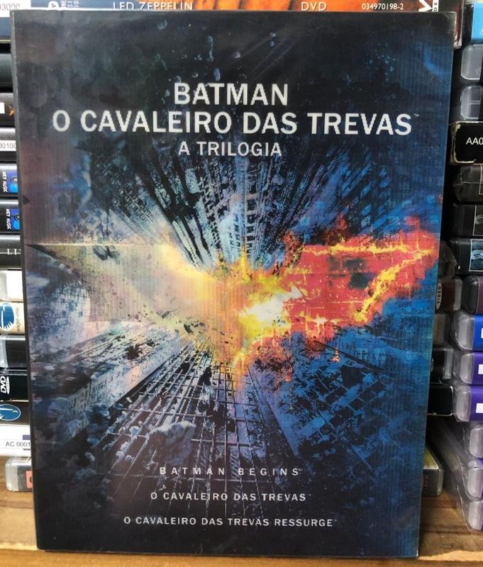 Box Batman - O Cavaleiro Das Trevas - A Triologia - WARNER - Filmes ...