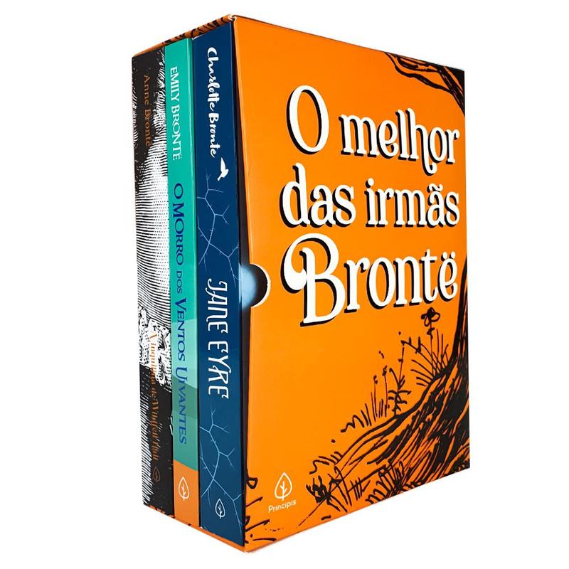 Box O Melhor das Irmãs Bronte - 3 Livros com Bloco de Anotações e Marca ...