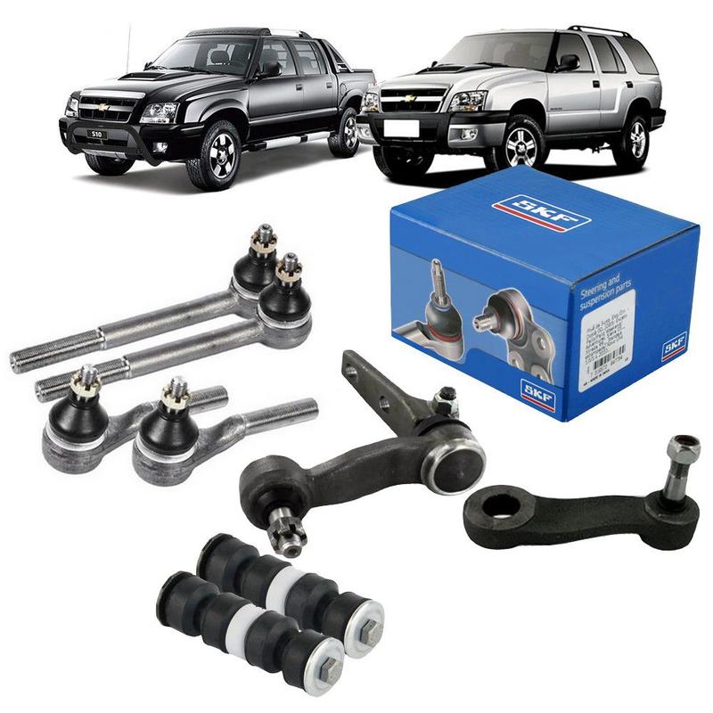 Braço Pitman S10 Blazer 1997 1998 Terminal Direção Bieleta - SKF E ...
