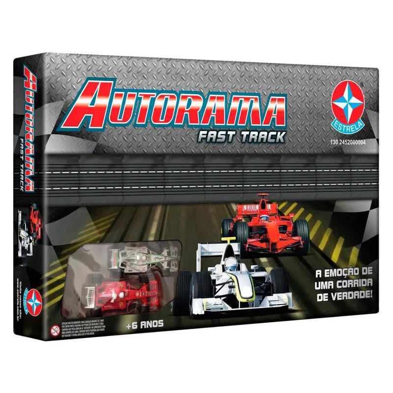 Brinquedo Autorama Pista De Corrida Com 2 Carros - Estrela - Autorama e ...