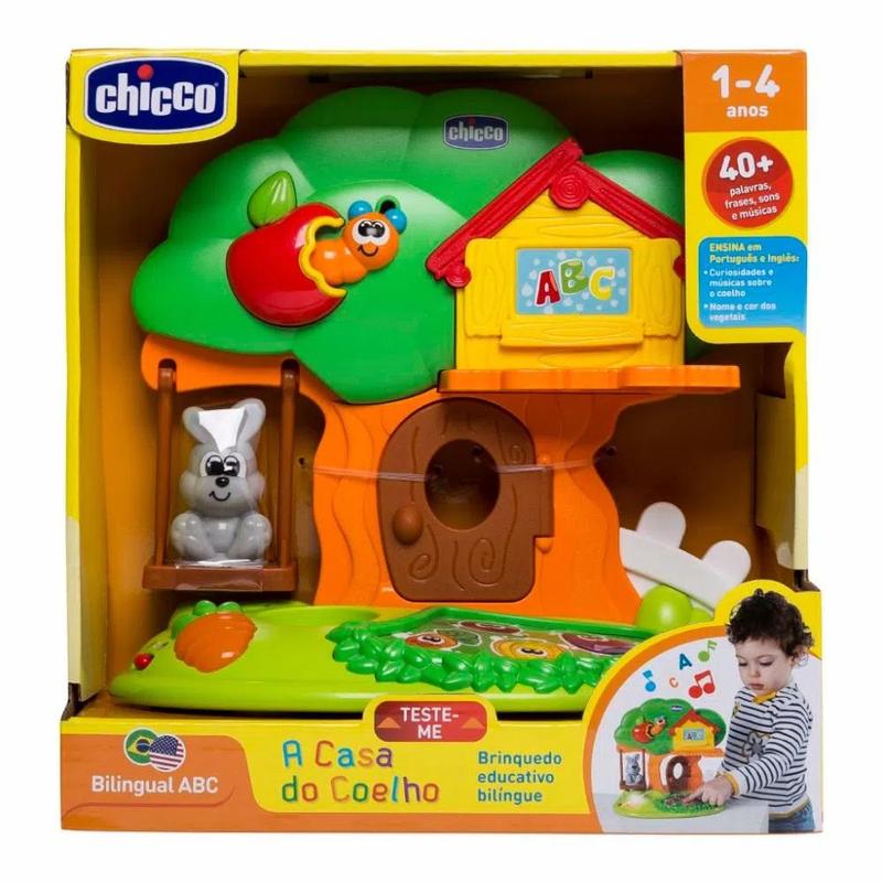 Chicco Baby Market Giocattolo Educativo Bilingue Italiano/inglese - Cassa Con Frutta E Verdura - 40+ Canzoni E Parole - Per Bambini Dai 2 Anni