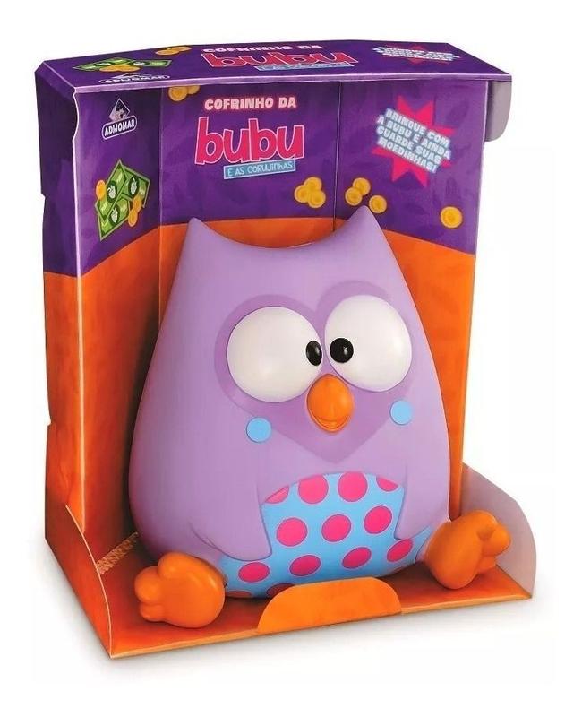 Brinquedo Cofre Infantil da Bubu - Bubu e as Corujinhas - Adijomar ...