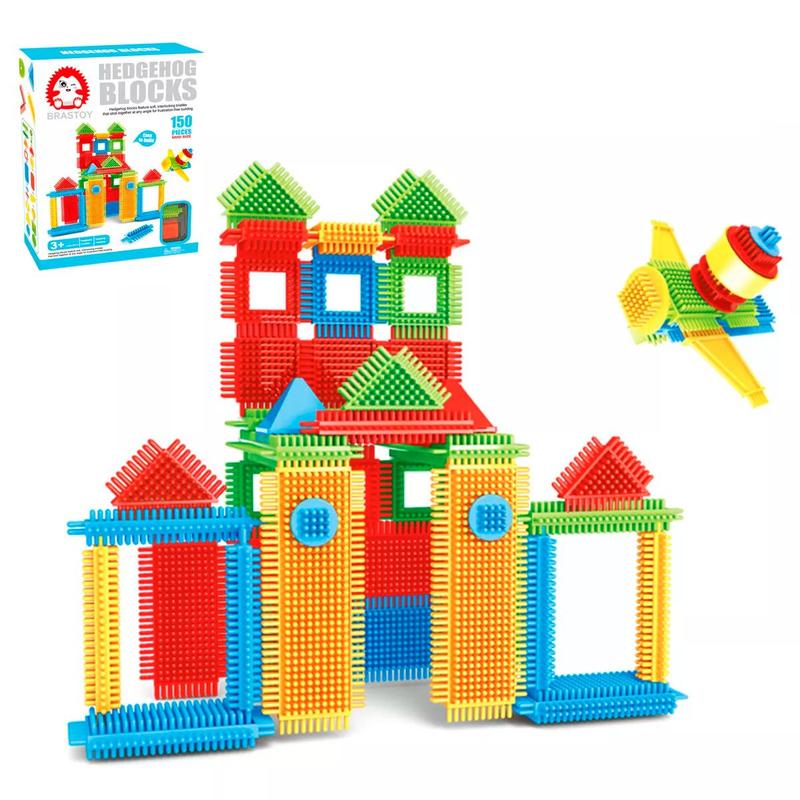 Brinquedo de Encaixar Bloco de Montar Infantil de Encaixar 150 Peças ...