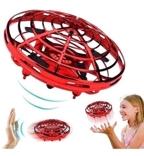 Brinquedo Drone Ufo Vermelho Candide 1104 - Drone Infantil - Magazine Luiza