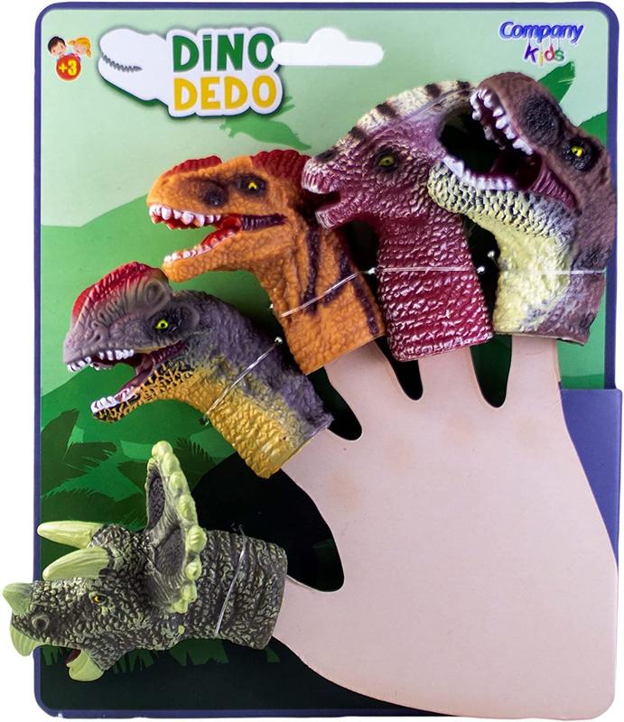 Brinquedo Fantoche De Dedos Dinossauros Infantil Unissex - Company kids ...