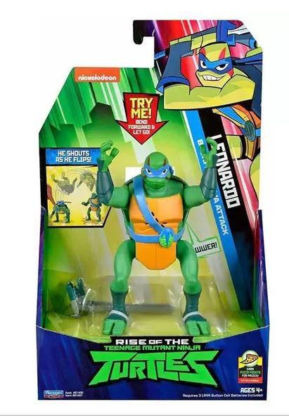 EnderToys Tartaruga Figura D'Azione Pixelaction - 10 Cm Con Mantello E 2 Accessori Casuali - 5