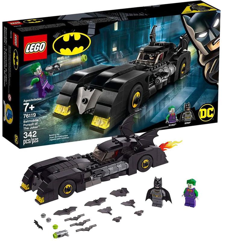Brinquedo Lego Batman Com Batmovel Contra O Coringa +7 Anos 342 Peças ...