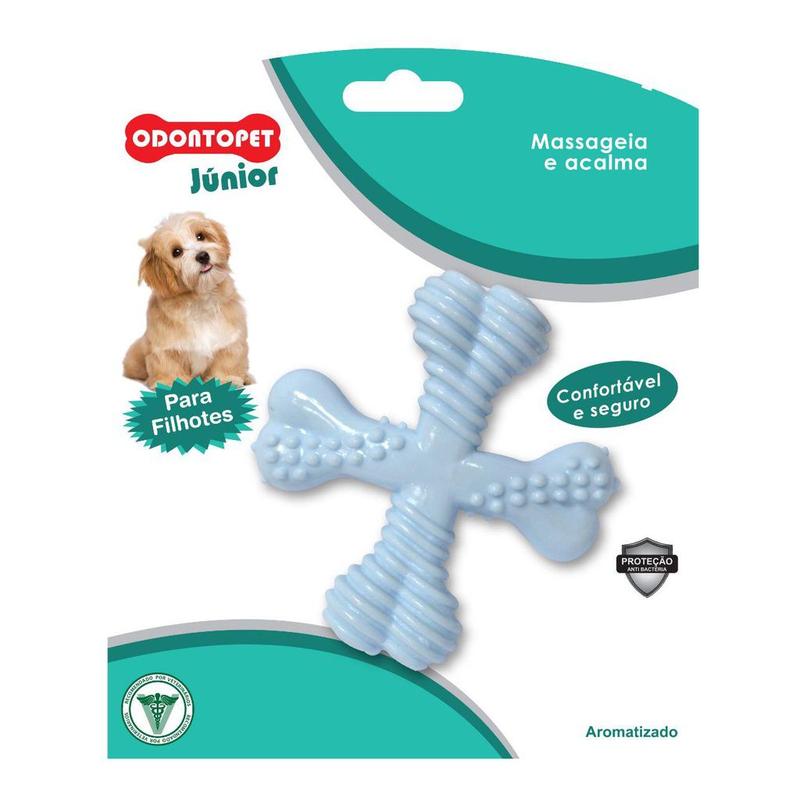 Brinquedo Mordedor para Cachorro Filhote Spinner Confortável e Seguro ...
