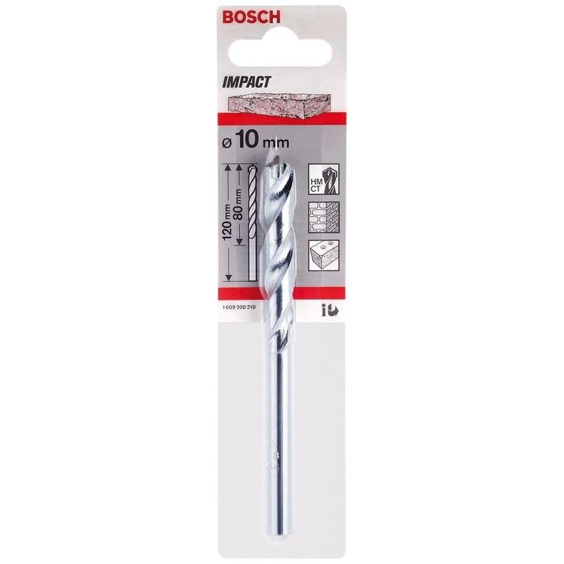 Broca Concreto Bosch Impact 5mm Embalagem com 10 Unidades - Bits e ...
