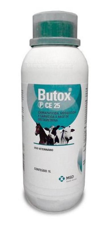 Butox Pulverização 1 Litro - MSD - Antipulga e Carrapaticida - Magazine ...