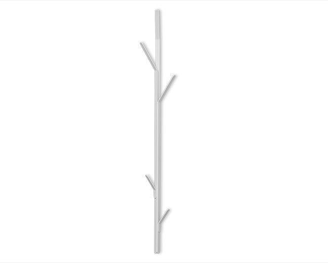 Cabideiro Mancebo de Parede de Aço Asa Oppa Design - Branco - Cabideiro ...