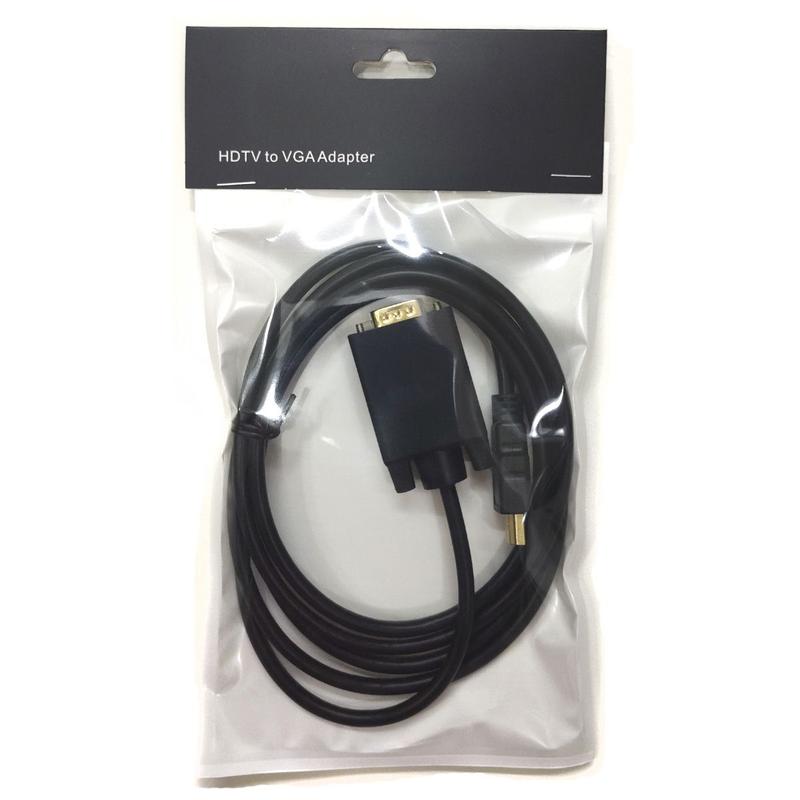Cabo Conversor HDMI Para VGA 1080p Cabo HDMI VGA macho cb148 - NBC ...