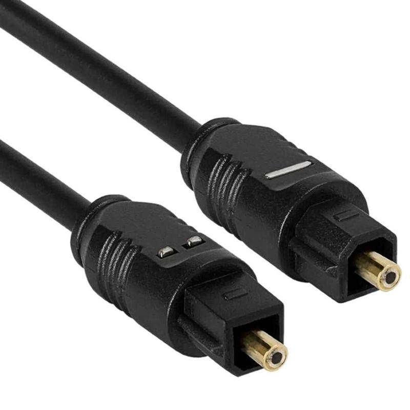 Cavo Ottico Toslink Da 1 Metro - Alta Qualità, Per Audio Digitale, Fibra Ottica