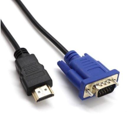 Cabo HDMI VGA funciona somente com um conversor - Filó Modas - Cabo VGA ...