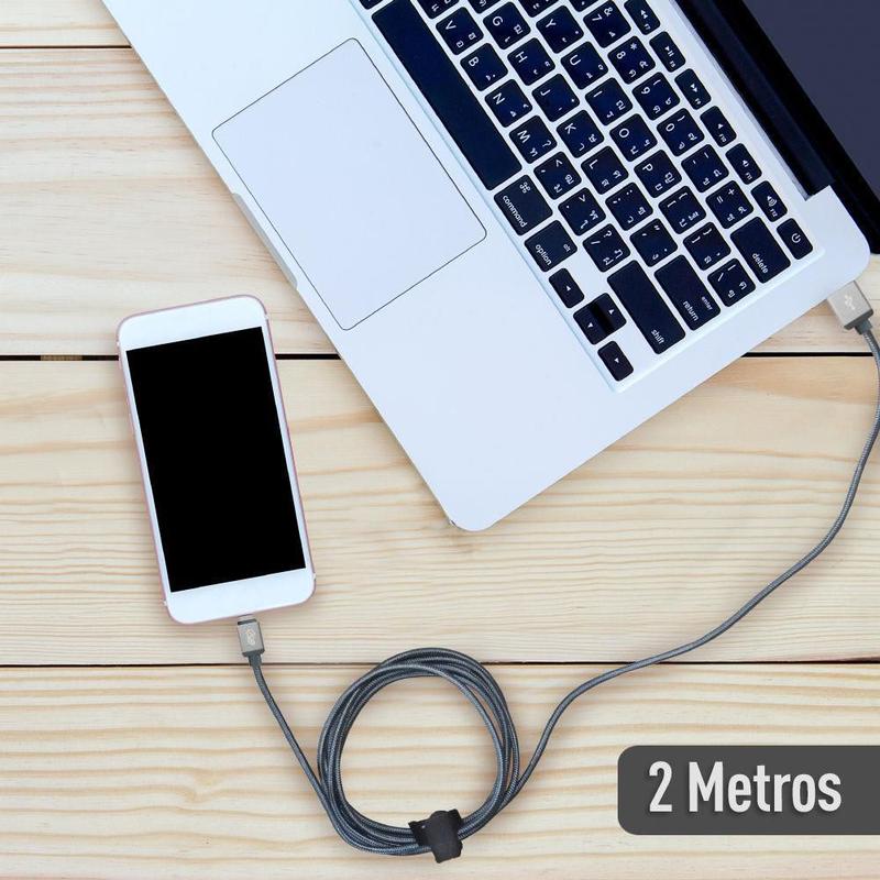 Cabo Micro USB Pro 2m Chumbo 1 UN i2GO - Adaptador de Carregador ...