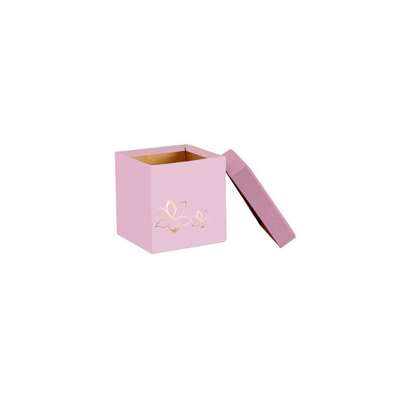 Cachepot Paper Pote Quadrado Fiori Malva 15cm 1und - Xingó - Cachepot ...