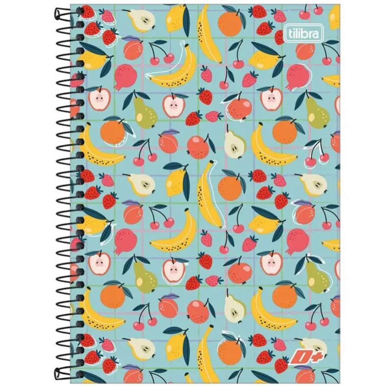 Caderno 20 Matérias Capa Dura Feminino D+ 400 Folhas Tilibra - Caderno ...