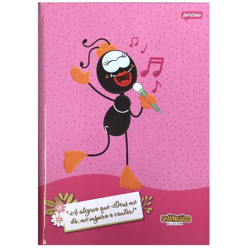 caderno Smilinguido brochura - Jandaia - Caderno Brochura - Magazine Luiza