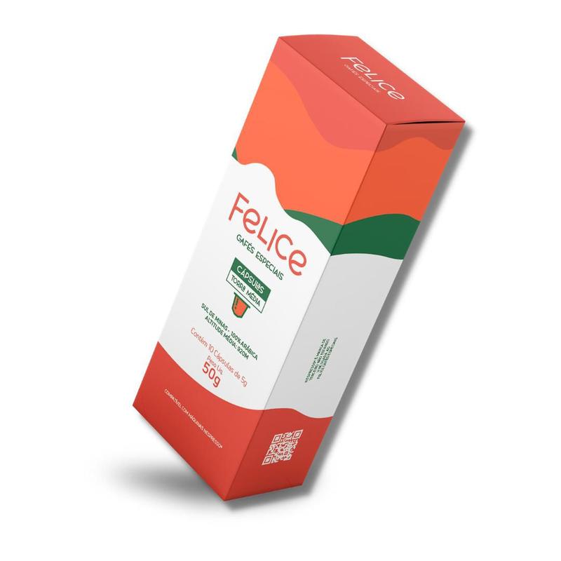 Café em Cápsula Felice Cafés Especiais 10un - 50g - Cápsula de Café ...