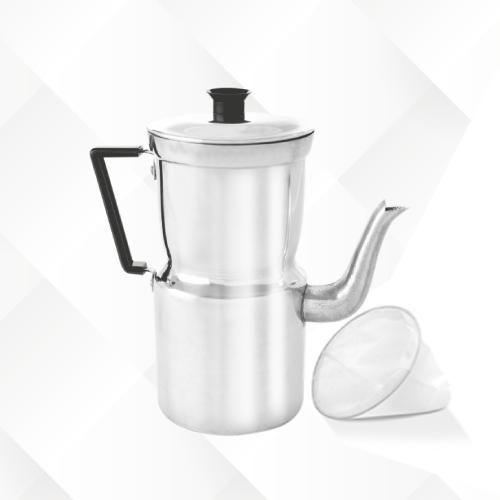Cafeteira de aluminío com coador n 13. - ARARY ALUMINIO - Cafeteiras ...