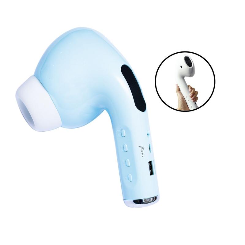 Caixa De Som Fone De Ouvido Gigante Potente Bluetooth Radio Fm USB SD ...