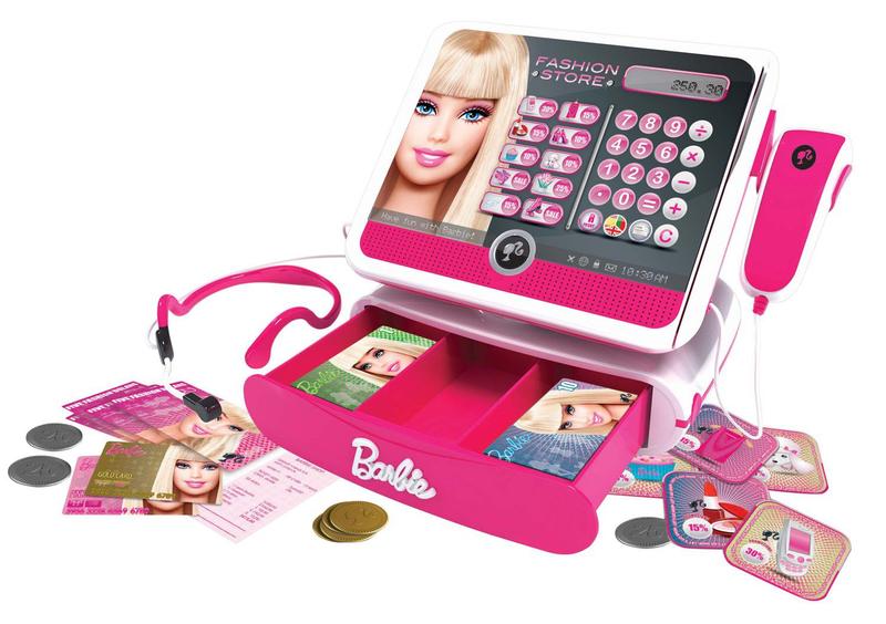 Caixa Registradora Barbie Infantil Intek - BBCR2 - Caixa Registradora ...