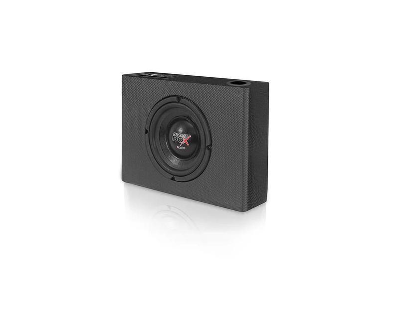 Caixa Slim Amplificada Sub 8 Pol 200W Rms Para Embaixo Banco - Boog ...