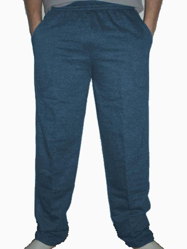 Calça de moletom Adulto masculino e feminina unissex Lisa e Básica ...