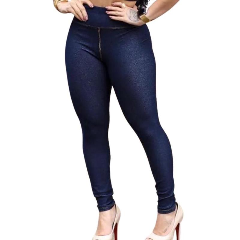 Calça Legging Cotton Imita Jeans - RC002 - Nerimar Modas - Calça ...