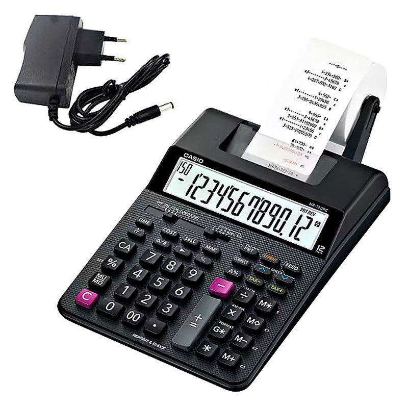 Calculadora De Mesa Bivolt Com Bobina Para Impressão Casio ...