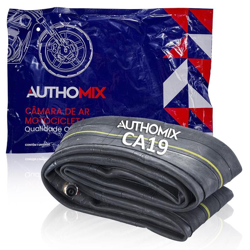 Câmara de Ar Authomix Aro 19 - CA19 - Câmara de Ar de Moto - Magazine Luiza