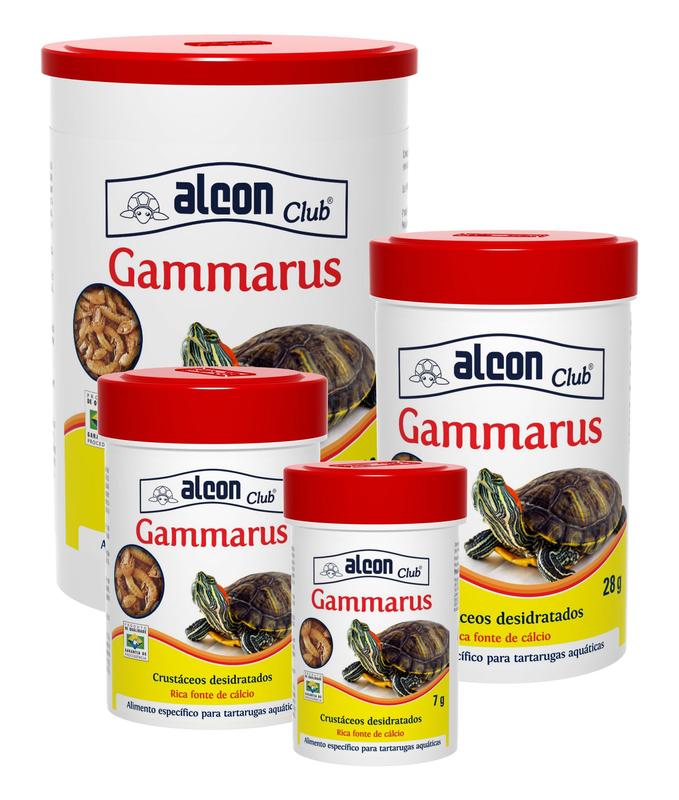 Camarão para Tartaruga tigre da água Alcon Club Gammarus 11g - Ração ...
