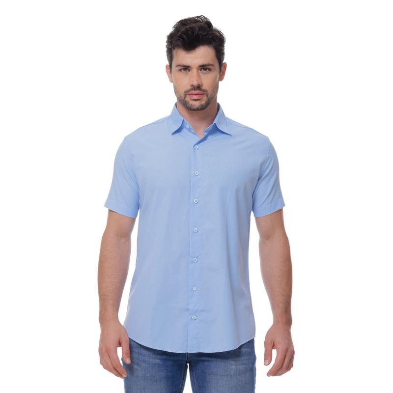 Camisa Havaiana Masculina - Estampa Palmeiras Em Algodão | Praia, Férias E Verão