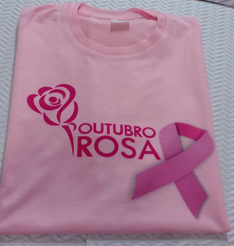 Camisa outubro rosa - Verzollo - Outros Moda e Acessórios - Magazine Luiza