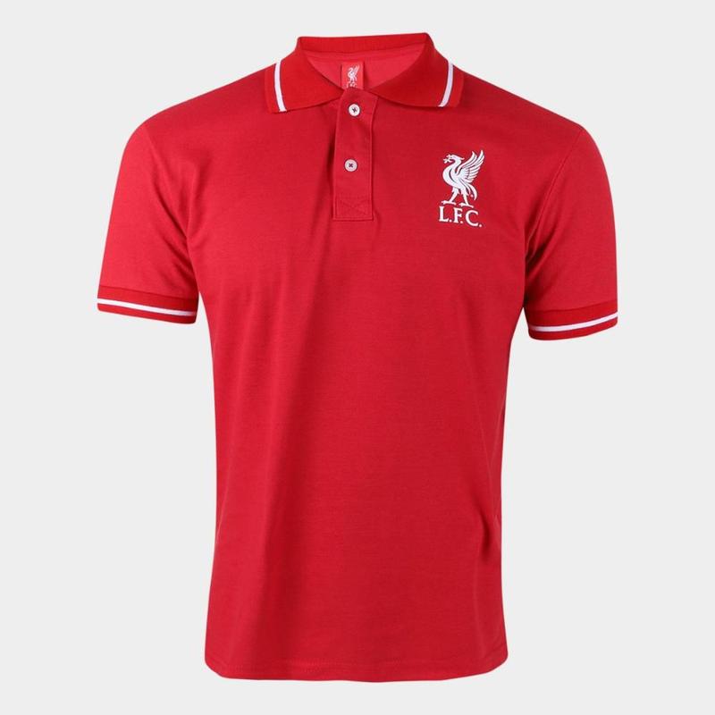 Camisa Polo Liverpool Piquet Masculina - SPR - Camisa de Time ...
