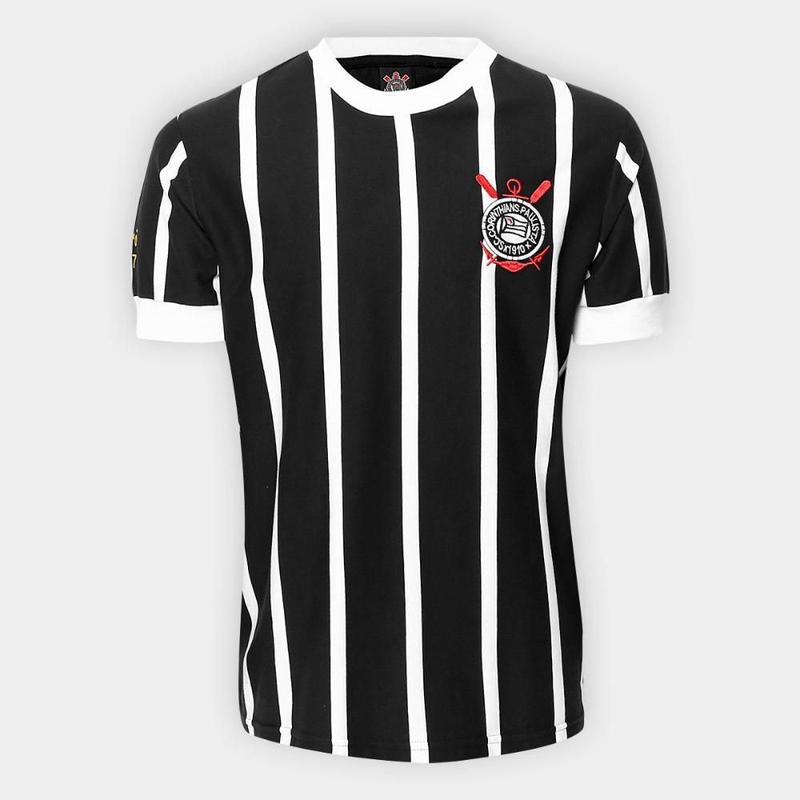 Camisa Retrô Corinthians Réplica 1977 Masculina - Natural Sports ...