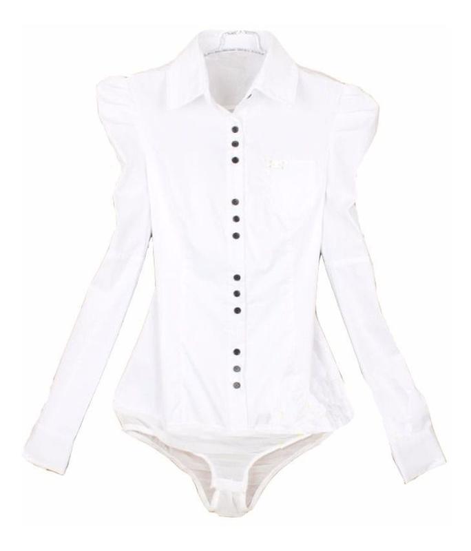Camisa Social Body Feminina Manga Longa Ou Curta Tipo Colan - I Love ...